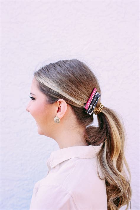 style hair clips.